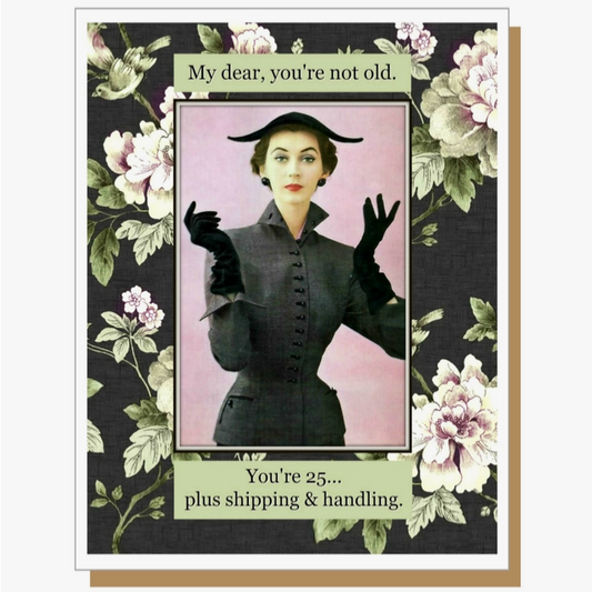 Shipping & Handling Greeting Card - HalfMoonMusic