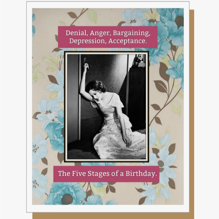 Five Stages of a Birthday Greeting Card - HalfMoonMusic