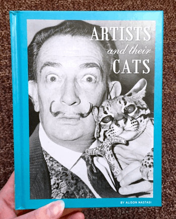 Artists and Their Cats Book - HalfMoonMusic