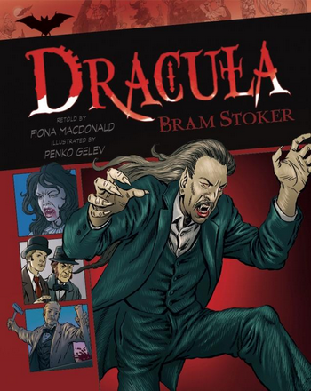 Dracula Comic Book - HalfMoonMusic