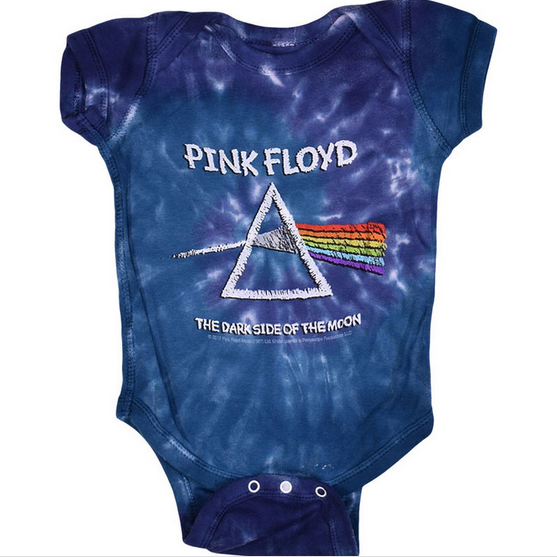 Infant's Pink Floyd Dark Side of the Moon Onesie - HalfMoonMusic