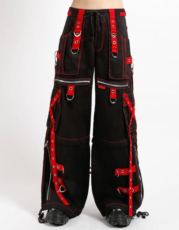 Unisex Zip-Off X-Strap Classic Tripp Pants - HalfMoonMusic