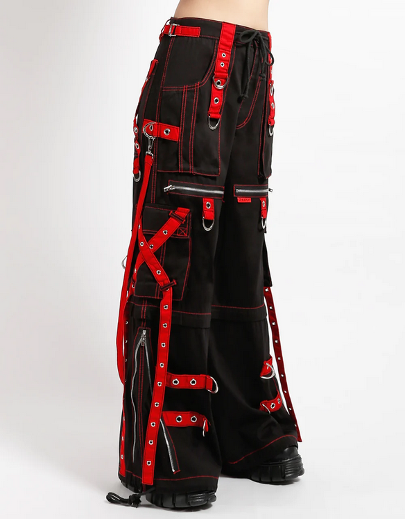 Unisex Zip-Off X-Strap Classic Tripp Pants - HalfMoonMusic