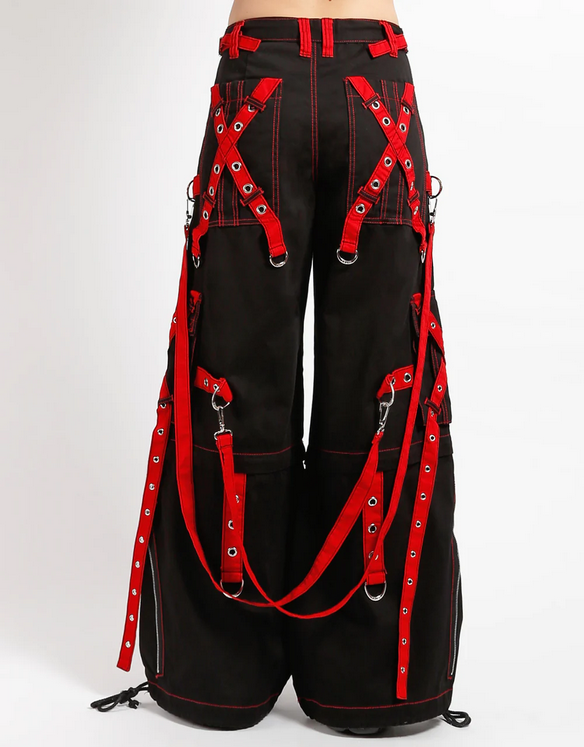 Unisex Zip-Off X-Strap Classic Tripp Pants - HalfMoonMusic