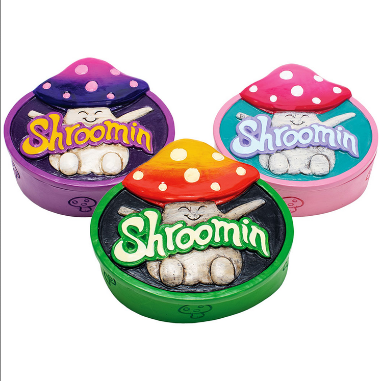 Mushroom Shroomin' Stash Box - HalfMoonMusic