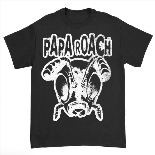 Men's Papa Roach Roach Head T-Shirt - HalfMoonMusic