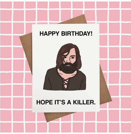 Charles Manson Serial Killer Card - HalfMoonMusic