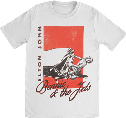 Men's Elton John Bennie & The Jets T-Shirt - HalfMoonMusic