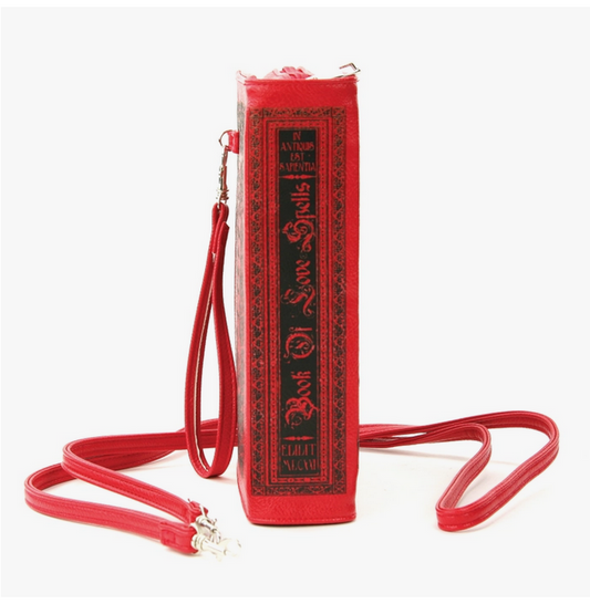Book of Spells For Love Book Clutch Bag - HalfMoonMusic