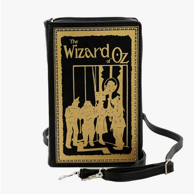 Novelty The Wizard of Oz Book Crossbody Clutch - HalfMoonMusic