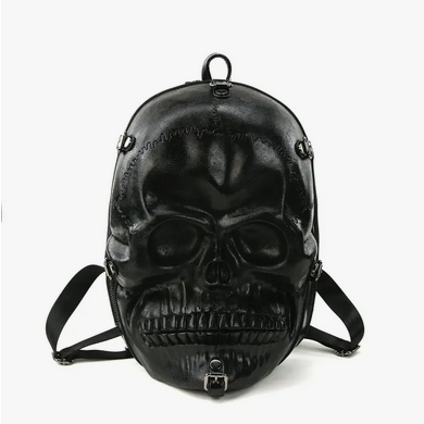 Scary Full Skull Backpack - HalfMoonMusic