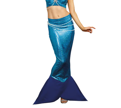 Women's Halloween Costume - Mermaid Skirt - HalfMoonMusic
