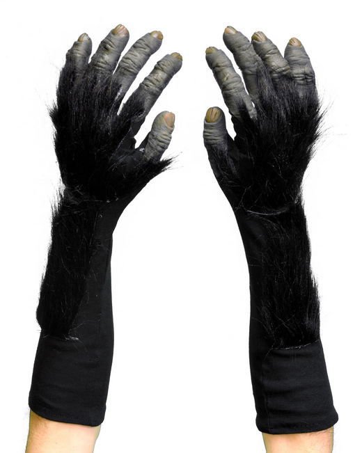 Halloween Accessory - Gorilla Gloves - HalfMoonMusic