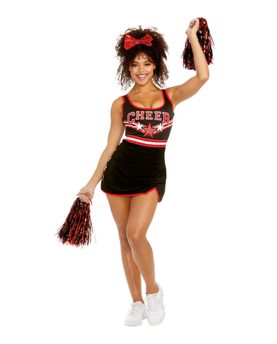 Women's Halloween Costume - Cheer Team USA - HalfMoonMusic