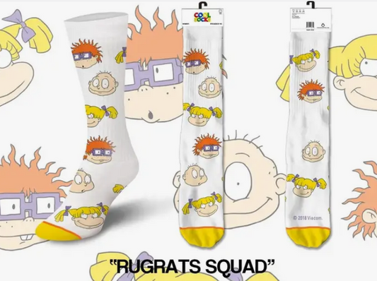 Women's Rugrats Squad Socks - HalfMoonMusic