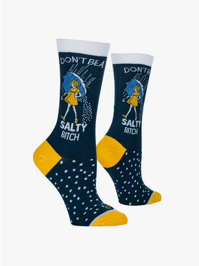 Women's Salty B*tch Socks - HalfMoonMusic