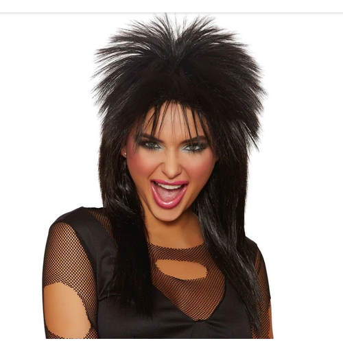 Unisex Halloween Costume Accessory - Rocker Wig - HalfMoonMusic