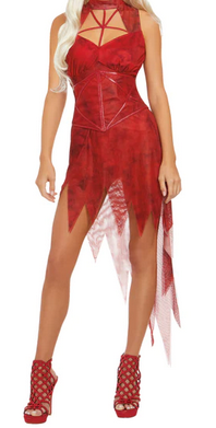 Women's Halloween Costumes - She-Devil - HalfMoonMusic