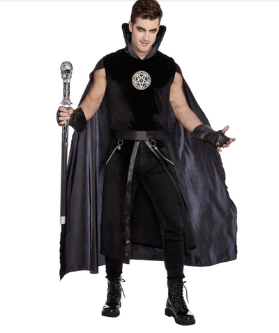 Men's Halloween Costume - Prince of Darkness - HalfMoonMusic