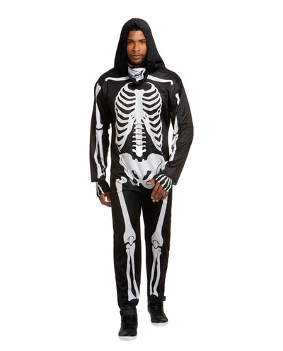 Men's Halloween Costume - Mr. Boneyard - HalfMoonMusic