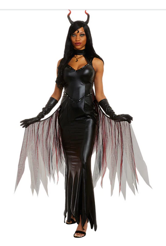 Women's Halloween Costume - Dark Mistress - HalfMoonMusic