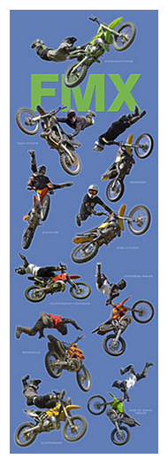 Freestyle Motorcross Poster - HalfMoonMusic