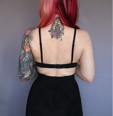 Women's Venom Bralette - HalfMoonMusic