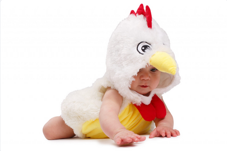 Baby Halloween Costume - Rooster Chicken - HalfMoonMusic