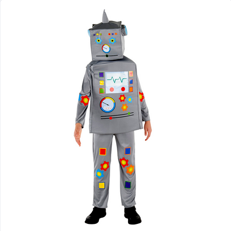 Boy's Halloween Costume - Robot - HalfMoonMusic