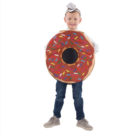 Kid's Halloween Costume - Sprinkled Donut - HalfMoonMusic