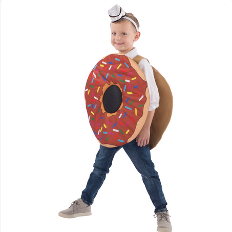 Kid's Halloween Costume - Sprinkled Donut - HalfMoonMusic