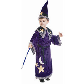 Boy's Halloween Costume - Magic Wizard - HalfMoonMusic