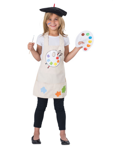 Kid's Halloween Costume - Talented Artist - HalfMoonMusic