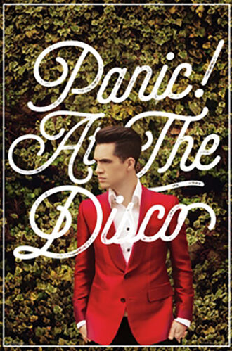 Panic! at the Disco Red Suit Poster - HalfMoonMusic