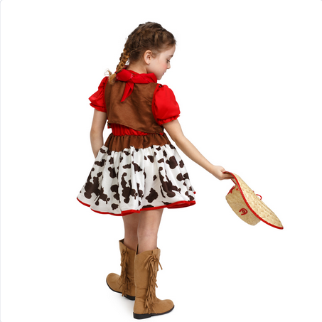 Girl's Halloween Costume - Cowgirl - HalfMoonMusic