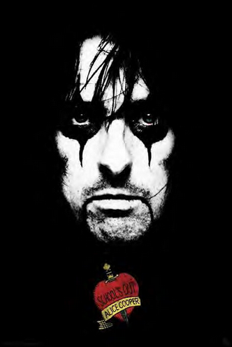 Alice Cooper Schools Out Poster - HalfMoonMusic