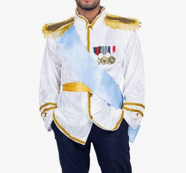 Men's Halloween Costume - Royal Prince - HalfMoonMusic