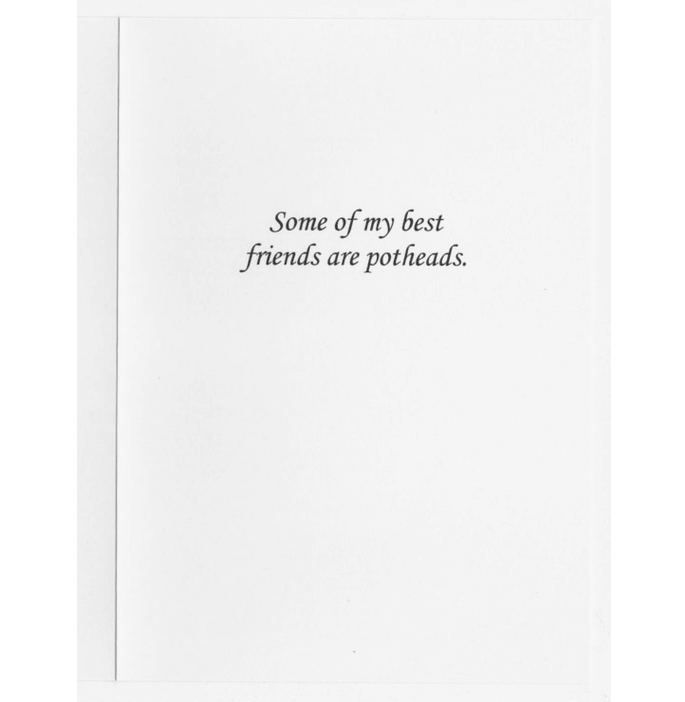 Potheads - A Funny Everyday Greeting Card - HalfMoonMusic