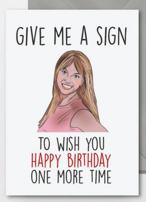 Birthday Card Britney Spears One More Time - HalfMoonMusic