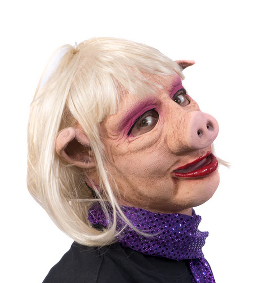 Halloween Mask - Ms Pig Costume - HalfMoonMusic