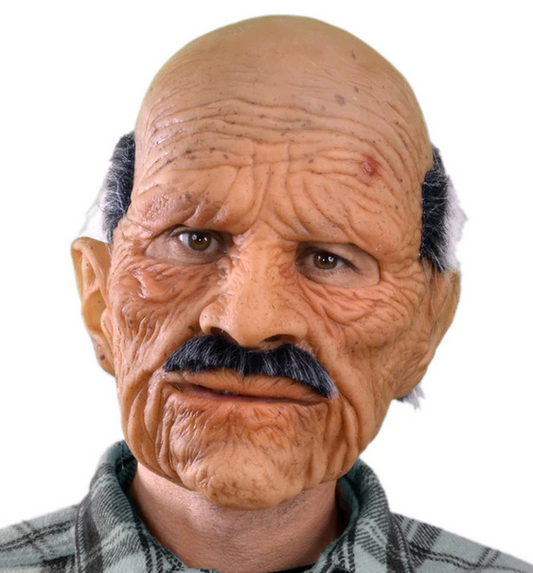 Halloween Mask - Bad Geezer Costume - HalfMoonMusic
