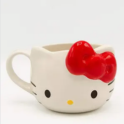 Hello Kitty Sculpted 20oz Mug - HalfMoonMusic
