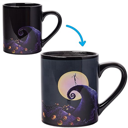 The Nightmare Before Christmas Heat Reveal Mug - HalfMoonMusic