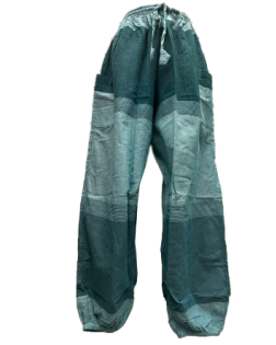 Unisex Multicolor Elastic Waist Pants - HalfMoonMusic