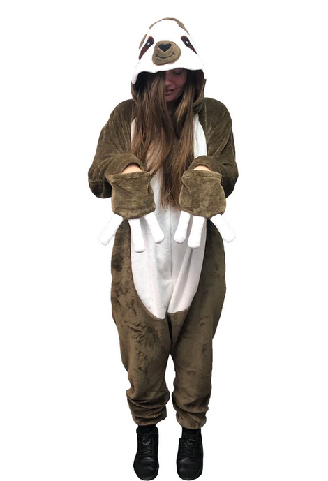 Unisex Sloth Onesie - HalfMoonMusic