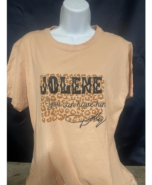 Unisex Dolly Parton Jolene - Keep Him T-Shirt - HalfMoonMusic