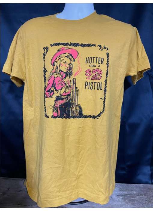 Unisex "Hotter" Western T-Shirt - HalfMoonMusic