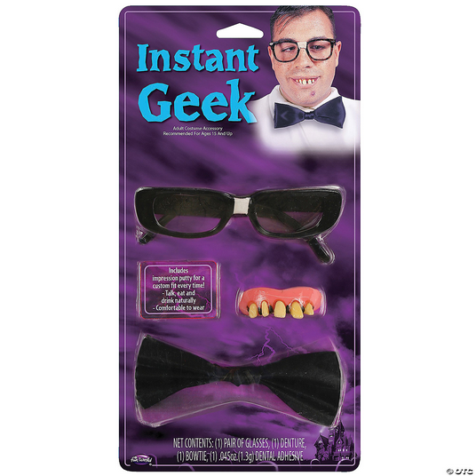 Instant Geek Halloween Accessory Set - HalfMoonMusic