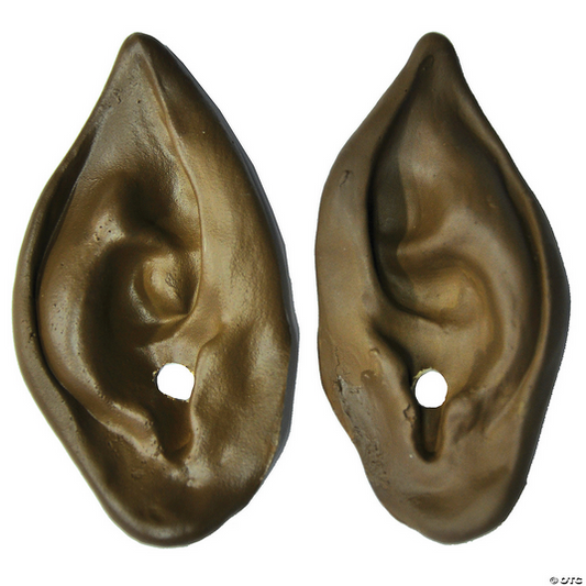 Pointed Latex Ears - Halloween Accessory - HalfMoonMusic