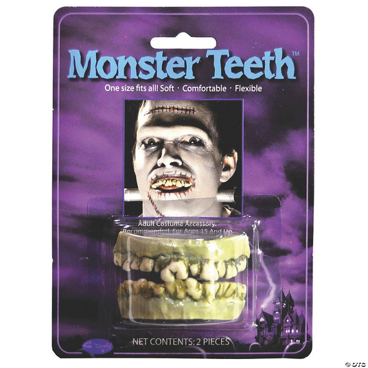 Monster Teeth - Halloween Accessory - HalfMoonMusic